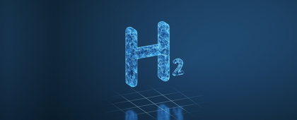 Lettering: "H2" (Hydrogen)