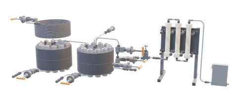 H2 Fluid Properties: Gas Saturation Unit