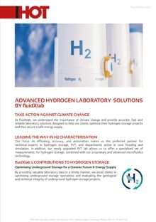 fluidXlab: Advanced Hydrogen (H2) Laboratory Solutions